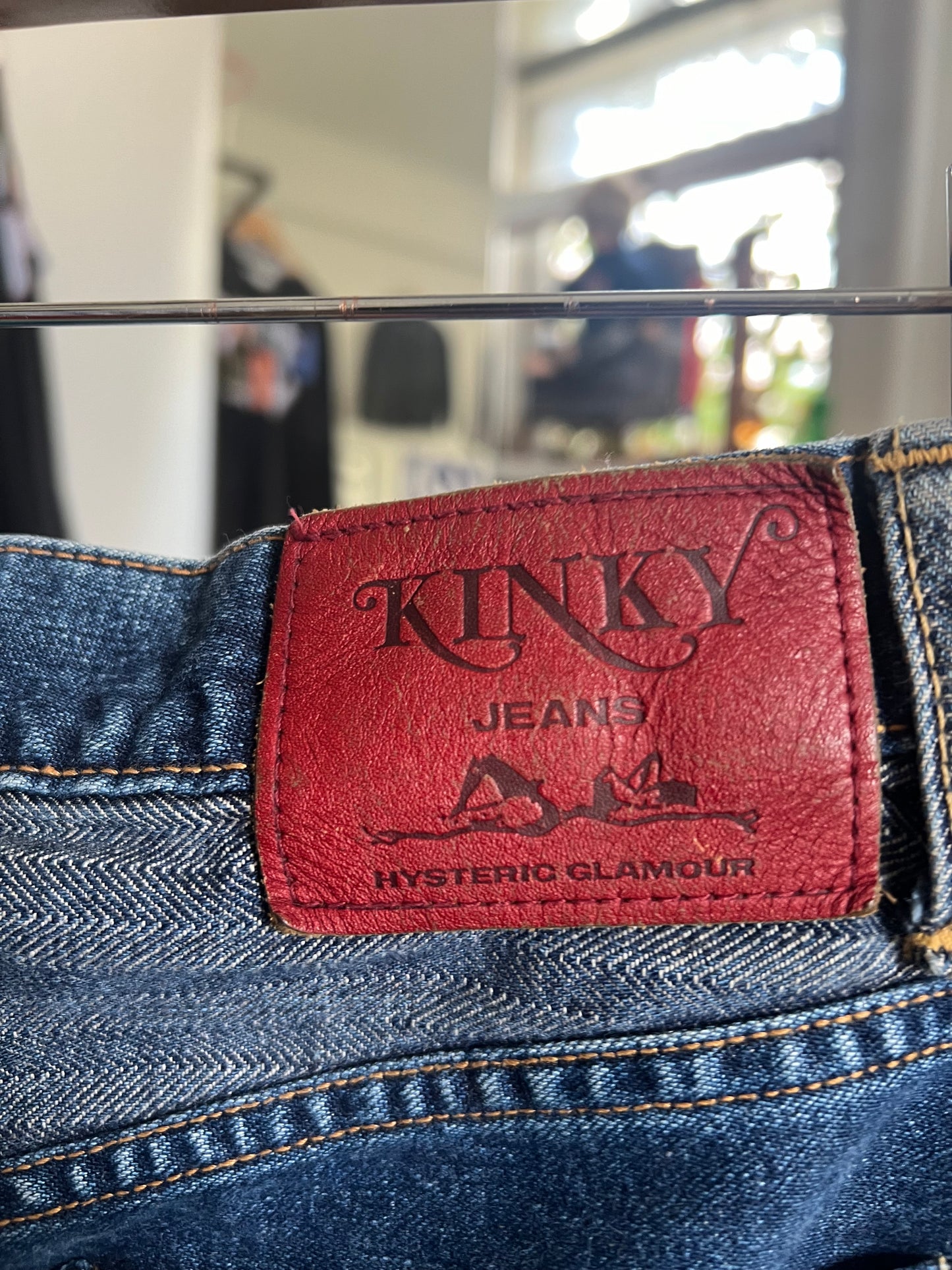 Hysteric Glamour Double Denim Skirt