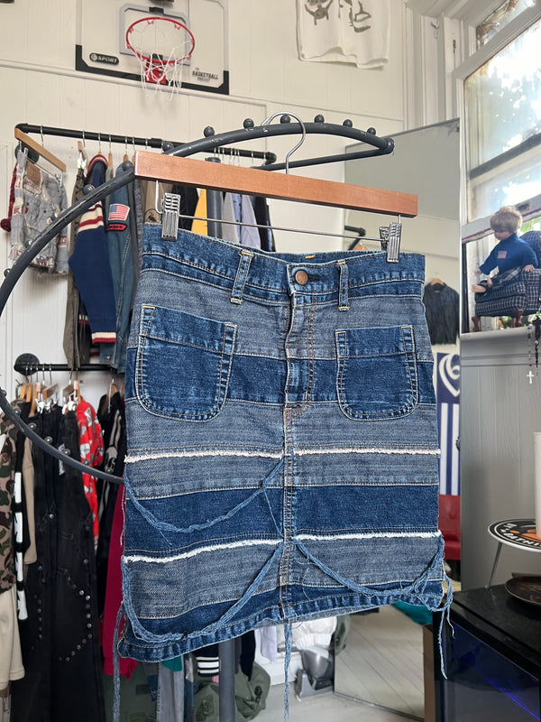 Hysteric Glamour Double Denim Skirt
